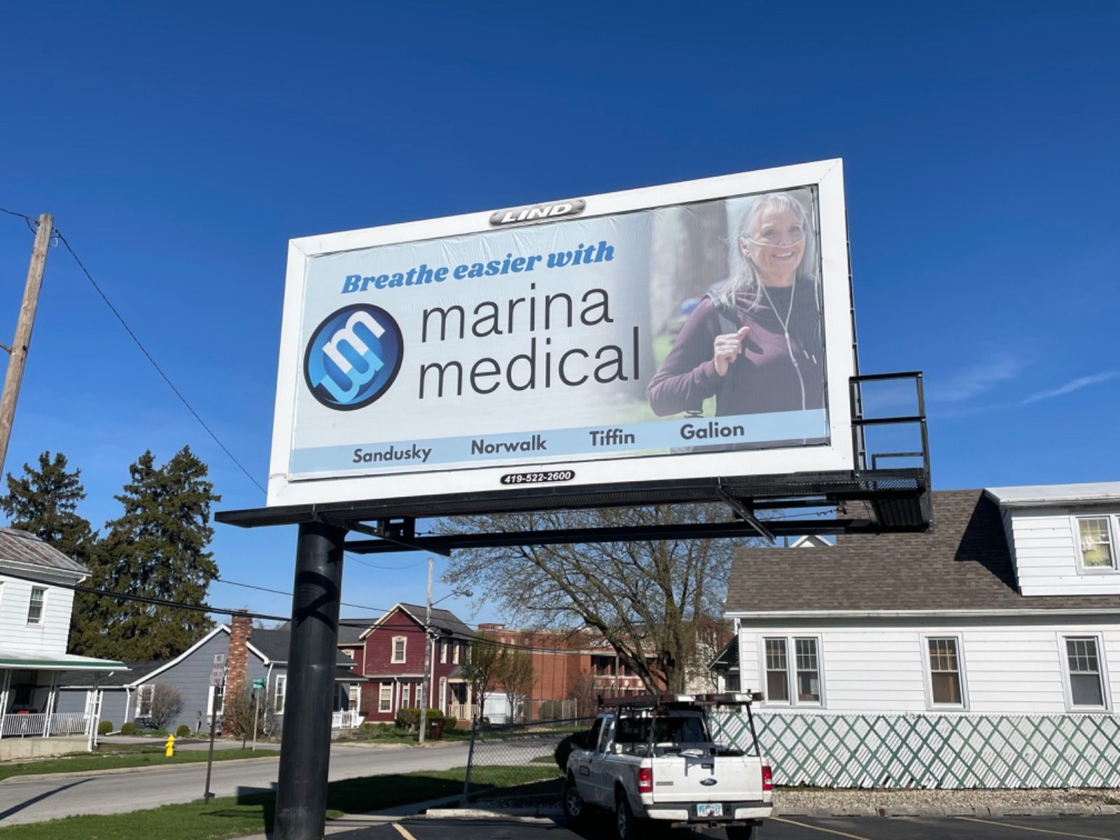 Marina Medical Billboard