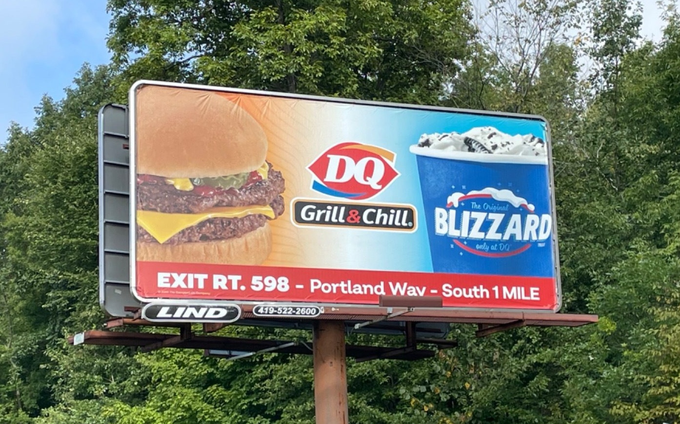 Dairy Queen Billboard